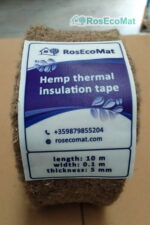 Конопена топлоизолационна лента «RosEcoMat Hemp Tape»