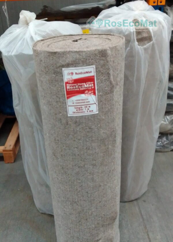 Substrat de cânepă pentru parchet laminat «RosEcoMat Laminate Underlay H»